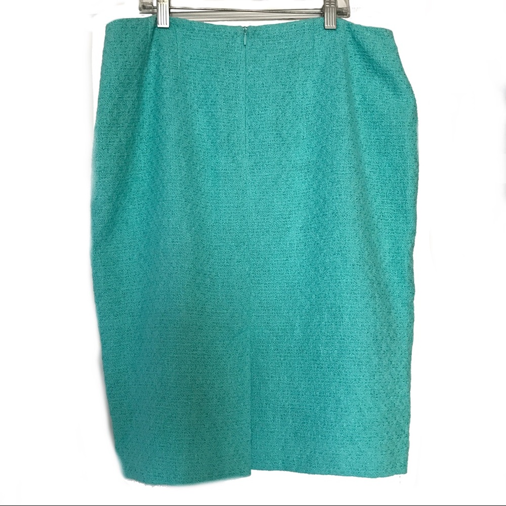 Lafayette 148 New York Turquoise Skirt